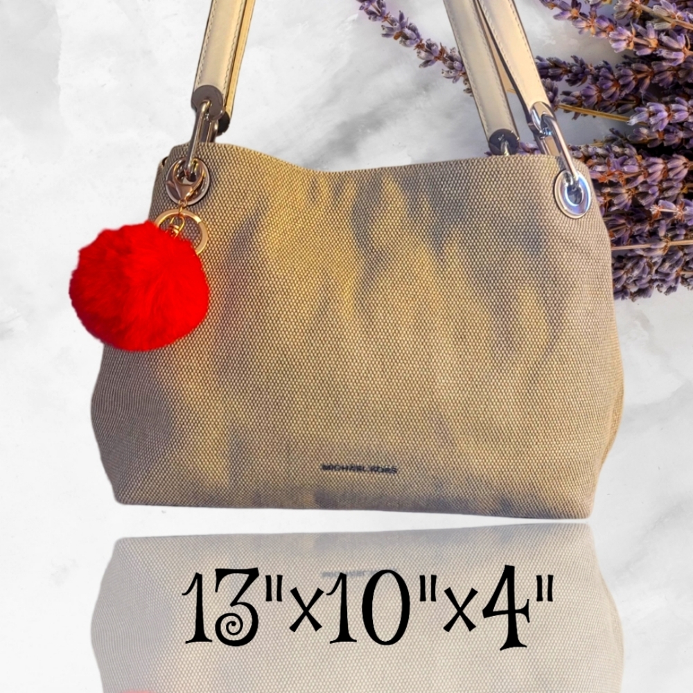 Michael Kors light toupe hobo shoulder bag